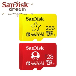 Sandisk การ์ดหน่วยความจํา ความเร็วสูง สําหรับ Nintendo Switch Micro SD TF