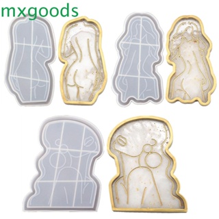 Mxgoods ถาดแม่พิมพ์ซิลิโคนเรซิ่น Diy สําหรับทําเครื่องประดับ