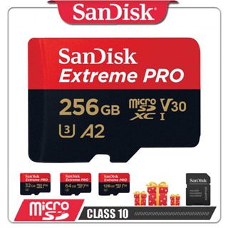 (COD) Sandisk การ์ดหน่วยความจํา 512GB Pro U3 V30 สําหรับกล้อง