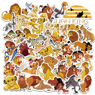 (Authorized) 50 pcs The Lion King Cartoon Movie Waterproof PVC Stickers