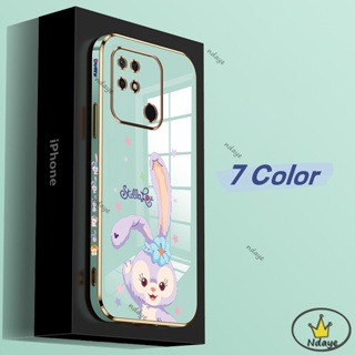 เคส Redmi 10C เคส Redmi 10A เคส Redmi 9C เคส Redmi 9T เคส Redmi 9A เคส Redmi 8A โทรศัพท์มือถือนิ่ม ลายการ์ตูนดิสนีย์ StellaLou สําหรับ 32ATZ