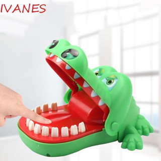 IVANES Creative Practical Jokes Classic Biting Hand Bite Finger Game Crocodile Mouth Toy Gags Toy Childrens Toys Family Games Funny Crocodile Game/Multicolor