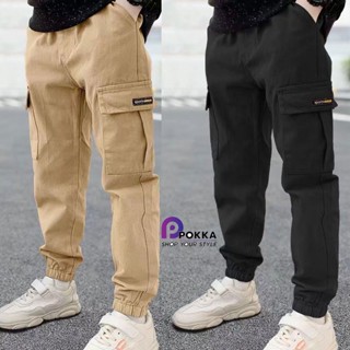 กางเกงขายาว กางเกงขายาวเด็กผู้ชาย สินค้ามี3สีให้เลือก เนื้อผ…