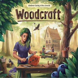 Woodcraft บอร์ดเกมแท้ คู่มือภาษาอังกฤษ