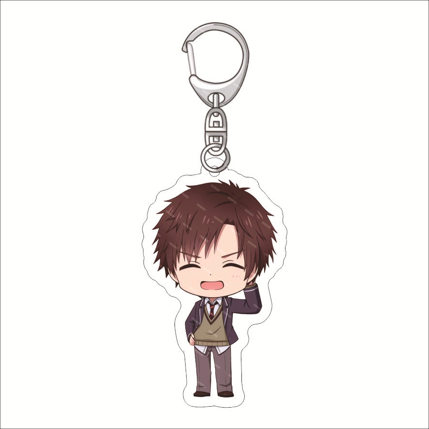 Sq2 Angel Next ประตู Spoils Me Rotten พวงกุญแจอะนิเมะพวงกุญแจอะคริลิคน่ารักกระเป๋าจี้การ์ตูน Shiina Mahiru Key Cha