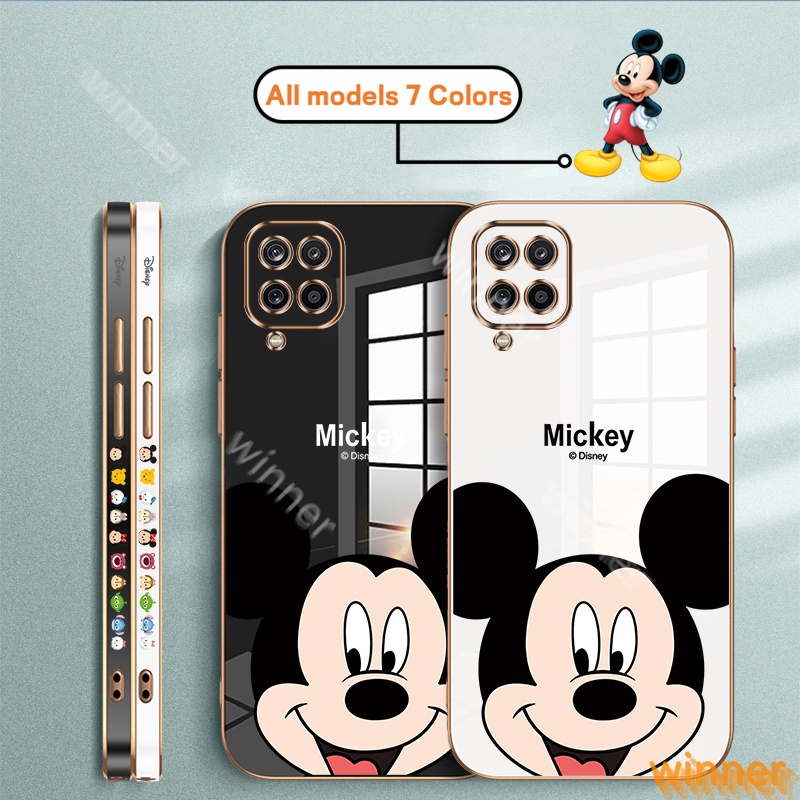 เคส Samsung A12 A10 A10S A11 A22 4G M22 M32 A22 5G M10 F22 M12 F12 A22S โทรศัพท์มือถือแบบนิ่ม ลายดิส