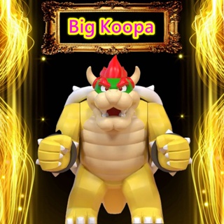 Koopa บล็อกตัวต่อ อนิเมะ ขนาดเล็ก ของเล่นสําหรับเด็ก ของขวัญวันเกิด