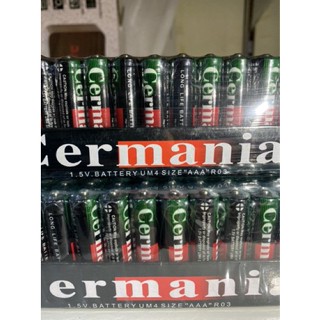 ถ่าน [60 ก้อน] ถ่านลองสินค้า AA, AAA Germania ถูก