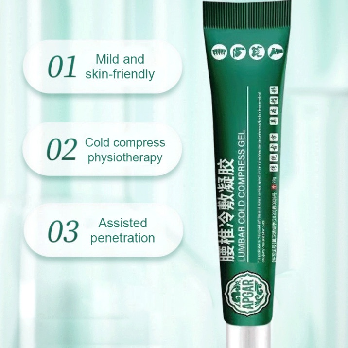 APGAR เจลประคบเย็นกระดูกสันหลังส่วนเอว