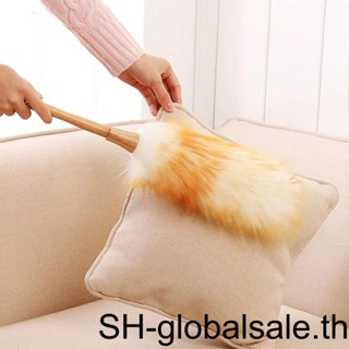 Dust Mites Dusting Brush Wooden Handle Duster Blinds Cleaning Screen Funiture Fans Ceiling