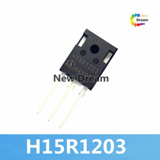 ใหม่ ของแท้ ท่อเตาอินดักชั่น IGBT H15R1203 TO-247 15A 1200V สําหรับเชื่อม 2 ชิ้น