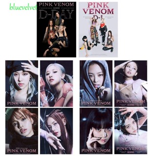 Bluevelvet สติกเกอร์โปสเตอร์ ลาย PINK VENOM Jisoo Jennie Ros Lisa มีกาวในตัว แฟชั่น สําหรับติดตกแต่งผนังบ้าน 2 ชิ้น ต่อชุด