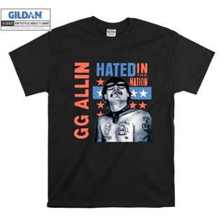 [S-5XL] เสื้อยืด พิมพ์ลาย GG Alin Bite It You Scum Nation สําหรับผู้ชาย และผู้หญิง