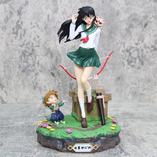 Gk Higurashi Kagome ฟิกเกอร์ Pvc อนิเมะ Inuyasha ของเล่น ของสะสม