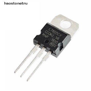 OST  10pcs L7805CV L7805 7805 Voltage Regulator IC 5V 1.5A TO-220 make in china N