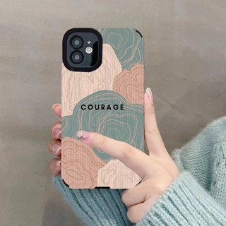 เคสโทรศัพท์มือถือแบบนิ่ม กันกระแทก ลายสีน้ํา สําหรับ Iphone 11pro 12pro 13pro 14promax 11promax 14plus 6GS 7 8plus xr xs xsmax