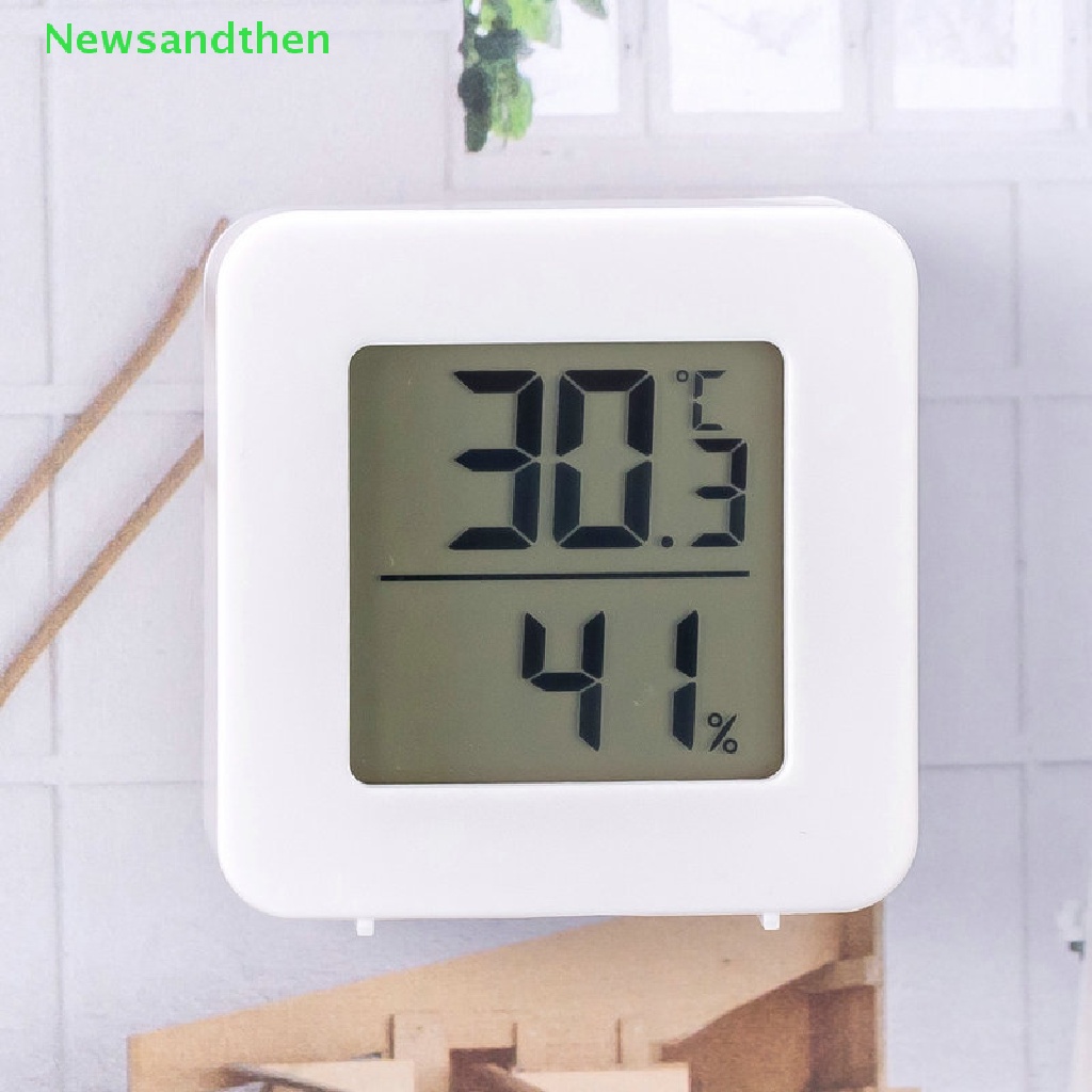 Newsandthen Digital Electronic Thermohygrometer Indoor Mini Thermometer Hygrometer Wet Dry Baby Room Wall Mounted Room Temperature Meter Nice