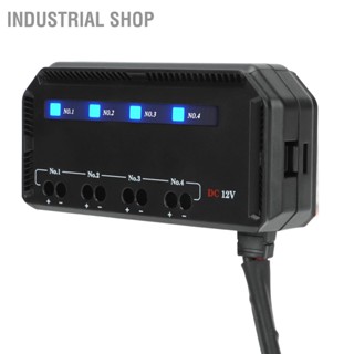 Industrial Shop ฟิวส์ 4 ทาง และกล่องรีเลย์ 12V 20A พร้อมไฟแสดงสถานะ Led สําหรับรถจักรยานยนต์ รถยนต์ รถบรรทุก Rv Ev