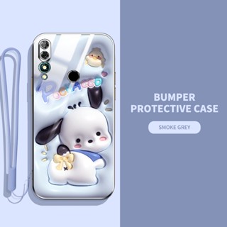 เคสโทรศัพท์มือถือ ลายสัตว์ และพืชน่ารัก 3D พร้อมสายคล้อง สําหรับ Huawei Y9 Prime 2019 Y7 Prime 2019 Y6 2019