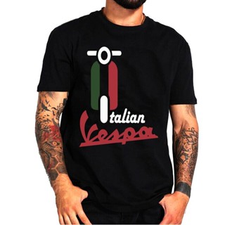 ขายClic Cloak Vespa T Shirt Men Funny Vespa Motorcycle Print Tshirt Tees Male（S-5XL）