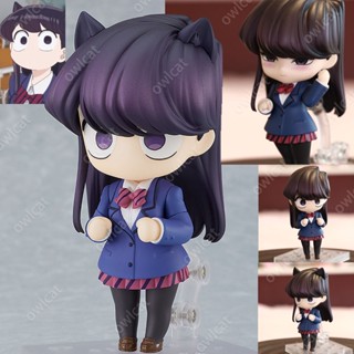 โมเดล Shouko Komi (GSC Ver.) 1853# 10cm Action Figure JK Uniform Cat Girl Komi-san Is Bad at Communication Komi Cant Communicate PVC Packed in Box Model Nendoroid