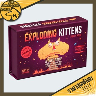 Exploding Kittens Card Game-Party Pack (no music)