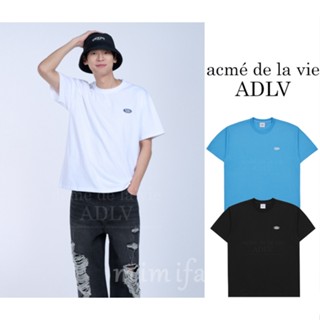 [acme De la vie] เสื้อยืด แขนสั้น คอกลม ลาย ADLV