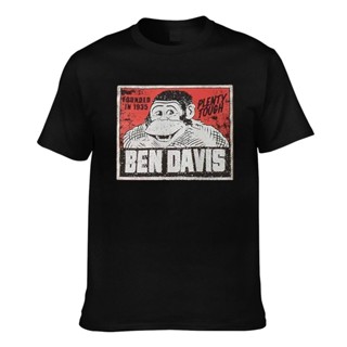 เสื้อยืดแขนสั้นเสื้อยืด ผ้าฝ้าย พิมพ์ลายโลโก้ Ben Davis สไตล์วินเทจ คลาสสิก สําหรับผู้ชายS-5XL