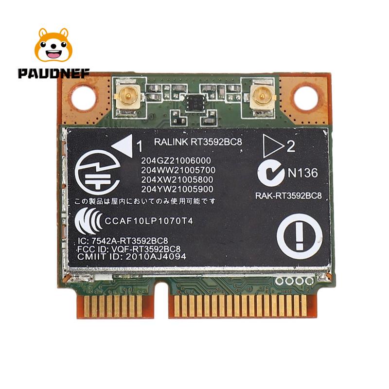 【Hot Sale】RT3592BC8 Dual Band 300M & Bluetooth 3.0 Wireless Card for HP 4530S 4330S 4430S 4230S SPS: