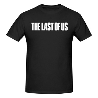 เสื้อยืดคอกลม แขนสั้น ผ้าฝ้าย พิมพ์ลาย The Last Of TV สําหรับผู้ชาย