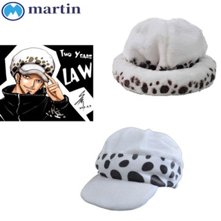 Martin หมวกแก็ปแฟชั่น ลายการ์ตูนอนิเมะฮาโลวีน Trafalgar D Water Law สไตล์ญี่ปุ่น สําหรับผู้ชาย