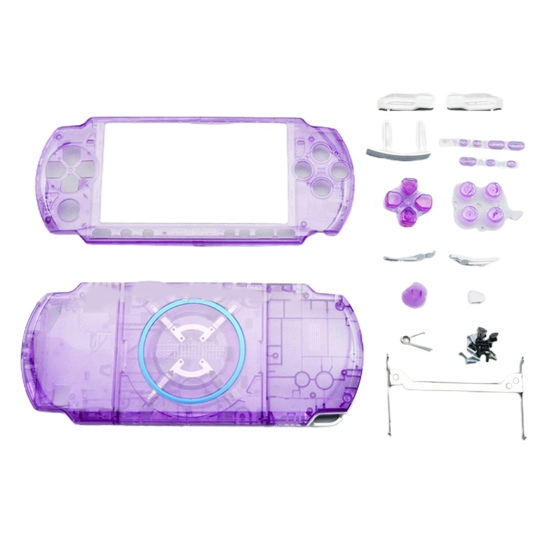 Kok Full Housing Shell Case Cover Button Kit Set เหมาะสําหรับ PSP3000 เกมคอนโซล