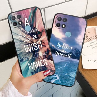 เคสโทรศัพท์มือถือ ซิลิโคนนิ่ม ลายทิวทัศน์ สําหรับ OPPO A15 A15S A16 A16S A16K A16E A17 A17K