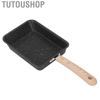 Tutoushop Frying Pan Iron Non Stick Coating Thick Multifunction Japanese Omelett