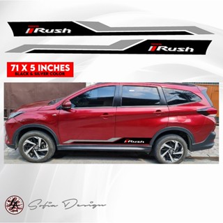 X2 สติกเกอร์ไวนิล ลาย Toyota Rush Body สําหรับ Toyota Rush