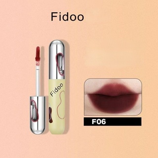 Fidoo ลิปสติก เนื้อแมตต์กํามะหยี่ สําหรับผู้หญิง