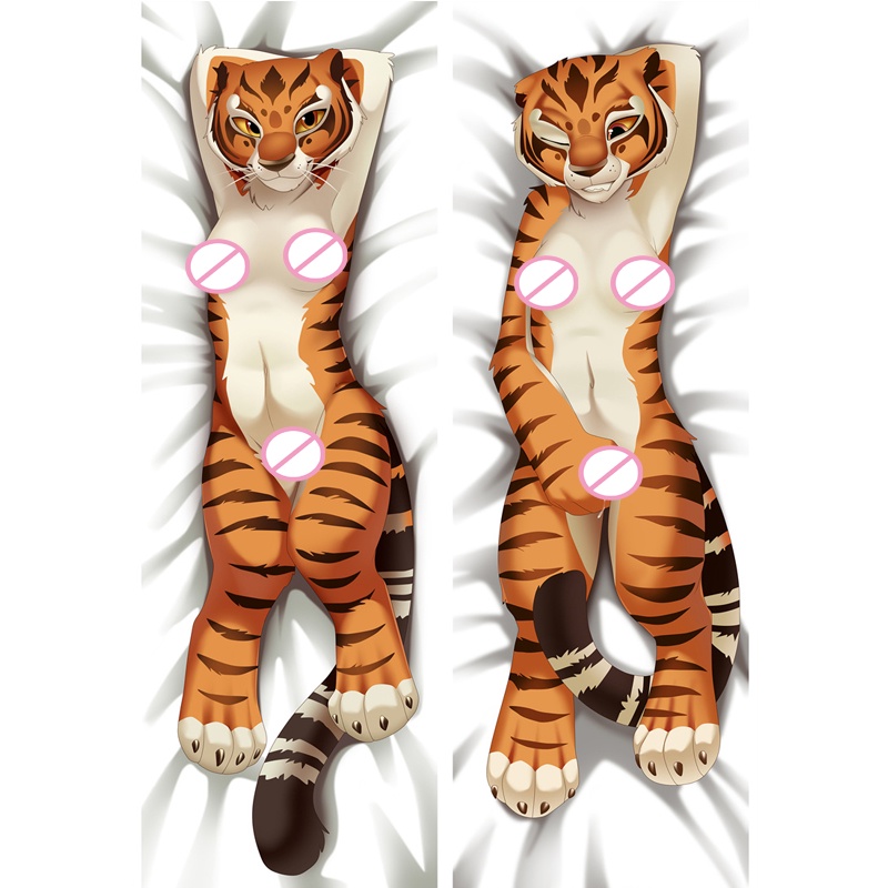 ปลอกหมอน ลายหมาป่า Dakimakura Furry Orcus Fandom Man ขนาด 50x150 ซม. DIY