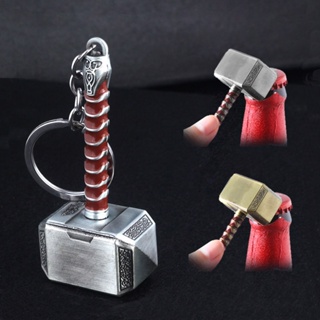 Thors Hammer ที่เปิดขวด พวงกุญแจ โลหะผสม สร้างสรรค์ จี้ที่เปิดขวด