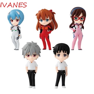 Ivanes โมเดลฟิกเกอร์ Eva Asuka Nagisa Kaworu Evangelion Evangelion ของเล่นสําหรับเด็ก