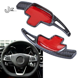 For Mercedes Benz C E CLA GLC GLA 2015 Paddle Shifter Extension Shift Paddle Blade Carbon Fiber