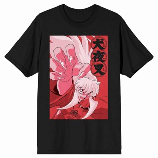 Inuyasha - เสื้อยืดกรงเล็บ Inuyasha เสื้อผ้าคู่รักชายหญิง