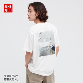 Uniqlo เสื้อยืด แขนสั้น พิมพ์ลายภาพถ่าย Magnum สําหรับผู้ชาย ผู้หญิง (UT) 445611