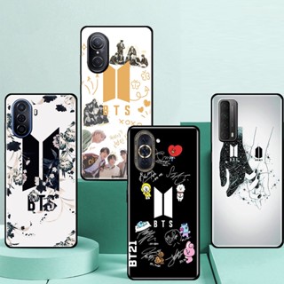 เคสโทรศัพท์มือถือ ซิลิโคน TPU กันกระแทก ลายทีม BTS สําหรับ Huawei NOVA 7 7i PRO 7SE 5G