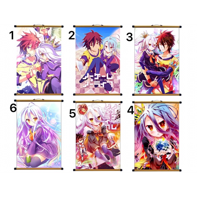 ภาพ Nogame nolife, ภาพสีน้ํามันอนิเมะ nogame nolife