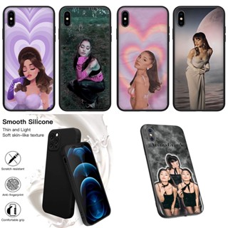 เคสโทรศัพท์มือถือ ลาย Ariana Grande สําหรับ iphone 5 5S 6 6S 7 8 Plus X XS Max XR SE 2016 2020 2 ชิ้น