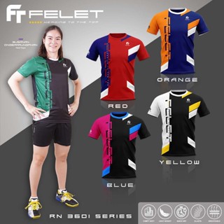 Felet RN-3601 Baju เสื้อกีฬาแบดมินตัน คอกลม RN Series Jersi