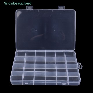 Widebeaucloud กล่องพลาสติก 24 ช่อง สําหรับใส่เครื่องประดับ ลูกปัด
 ดี