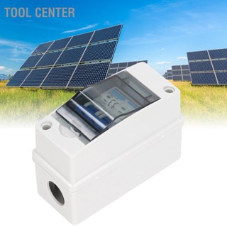 Tool Center เซอร์กิตเบรกเกอร์ MCB PV Combiner Box สวิตช์ตัดการเชื่อมต่อ 1000V DC พร้อมกล่องกระจายน้ำ IP65