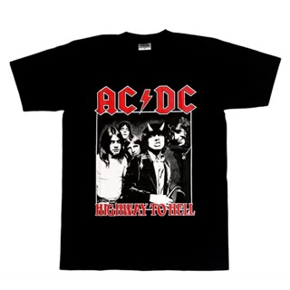 [S-5XL] AC017 เสื้อวงร็อค ACDC เอซีดีซี เสื้อวง เสื้อยืดเอซีดีซี เสื้อวินเทจ