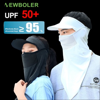 หน้ากากผ้าเรยอน ป้องกันรังสียูวี UPF50+ พร้อมหมวก ระบายอากาศ เหมาะกับฤดูร้อน สําหรับผู้ชาย และผู้หญิง เหมาะกับการขี่รถมอเตอร์ไซค์ ตกปลา